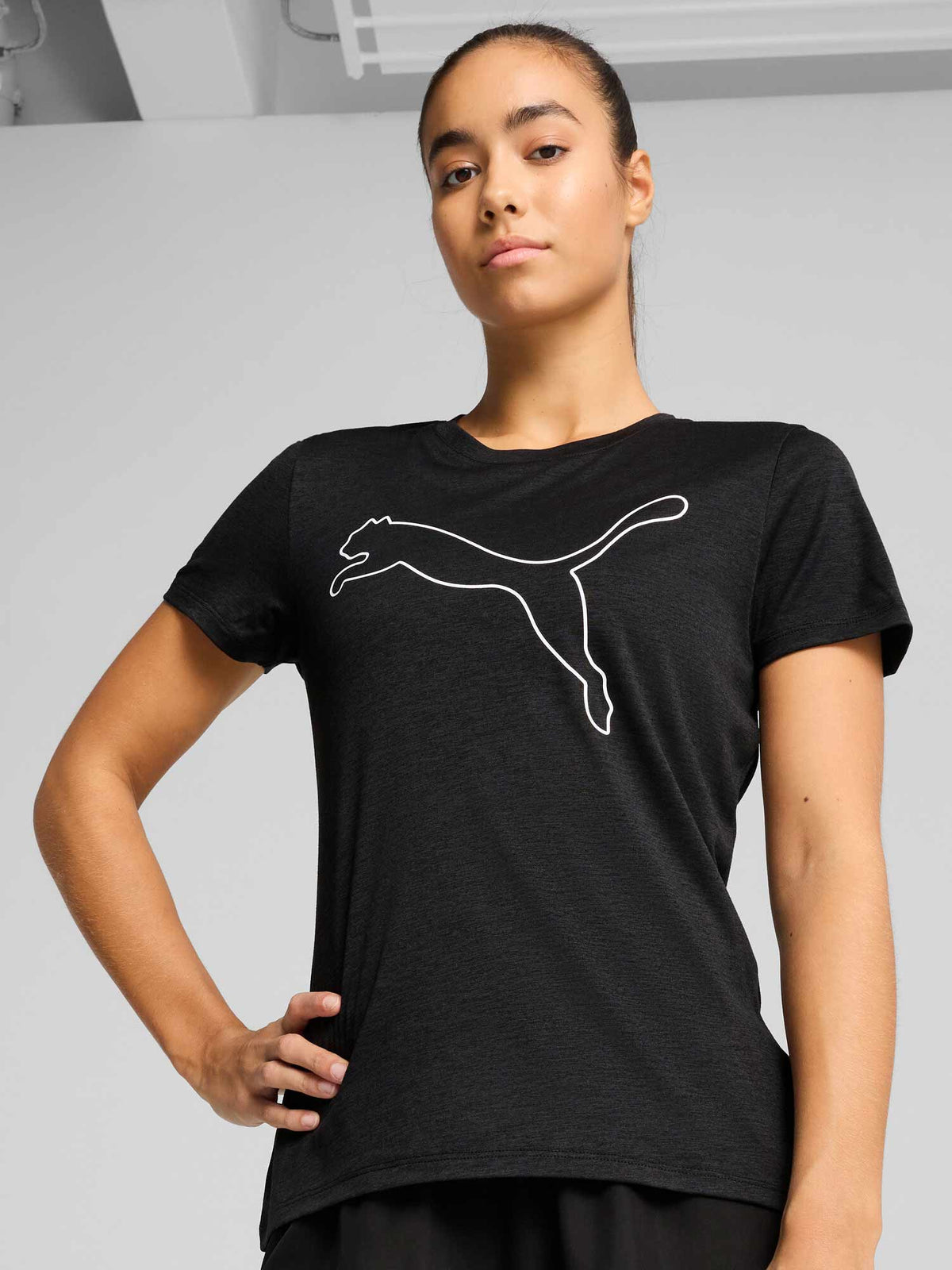 PUMA Тениска W TAD ESSENTIAL Heather Logo Tee